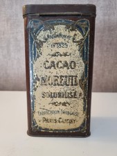 Ancienne boîte cacao Moreuil