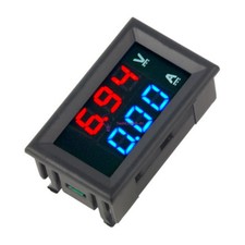 DC 100V 10A Voltmeter Ammeter