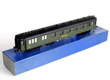 RARE ! FRANCE TRAINS HO 225 VOITURE MIXTE VOYAGEUR 2e CLASSE / WAGON BAR AMENAGÉ