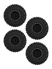 Jeu de pneus de roue 1 pouce