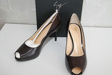 escarpins cuir marron GIUSEPPE