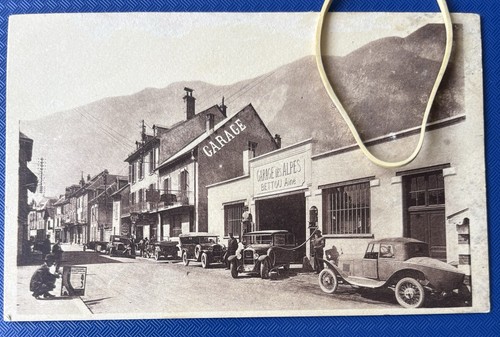 Cpa isere bourg - isere,