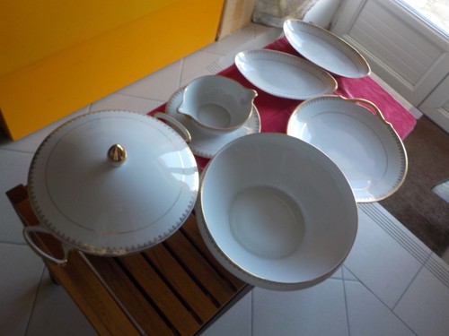 Service table porcelaine - de, en