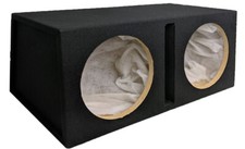 Double Twin 12" Caisson De Subwoofer Porté 12 Pouces Haut-Parleur De Voiture !!