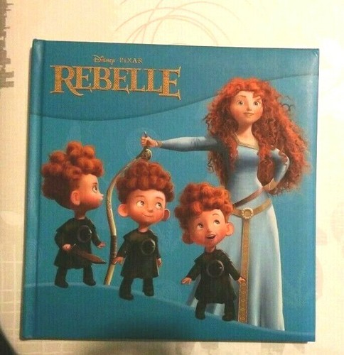 Livre rebelle disney - livre,