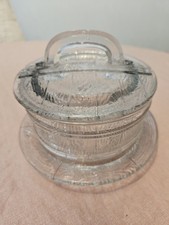 beurrier à eau ancien SV en verre