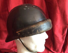 FRANCE - RARE CASQUE modèle 1945 SAARBATAILLON Occupation de l’Allemagne.