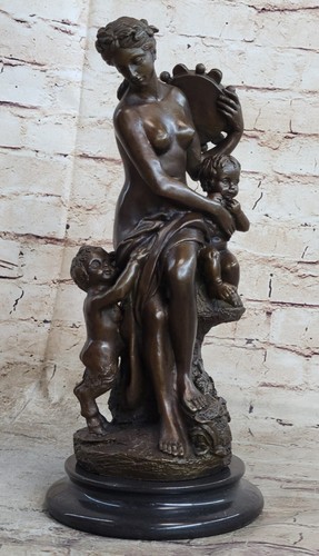 Statue figurine bronze - statue,