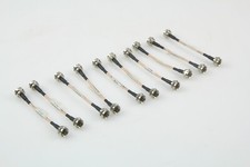 Lot De 10 Connecteurs D'Adaptateur De Câble Coaxial TV Mâle À Mâle Avec RG179