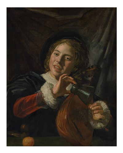 Musicien baroque art mural