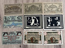 Lot De 15 Billets Allemand (Notgeld) (23)De 1920 A 1922 . Dans L’état