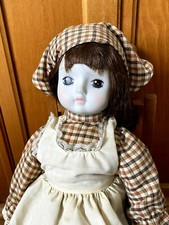 Très Poupée Vintage Porcelaine le corps souple 43cm excellent état !