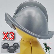 X3 Playmobil casque lanceur