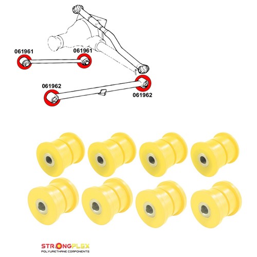Kit silent blocs bras - blocs,