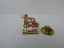 Pin's Pin Pins Badge CHARIOT ELEVATEUR / MANITOU / FORKLIFT TOP! 