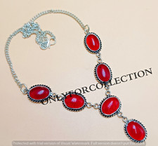 Red Garnet Gemstone 925