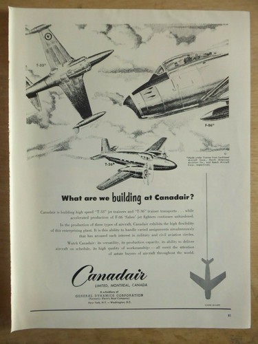 1952 pub canadair 86 - pub,
