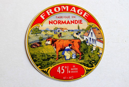 Etiquette boite fromage - etiquette,