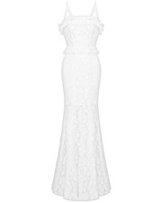 Robe Maxi Sirène En Dentelle