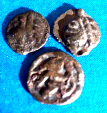 LOT DE 3 GAULOISES: REMES ET 2Potin LEUQUES(comprendre la fabrication de potins)