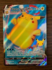 Carte Pokémon Pikachu Surfeur