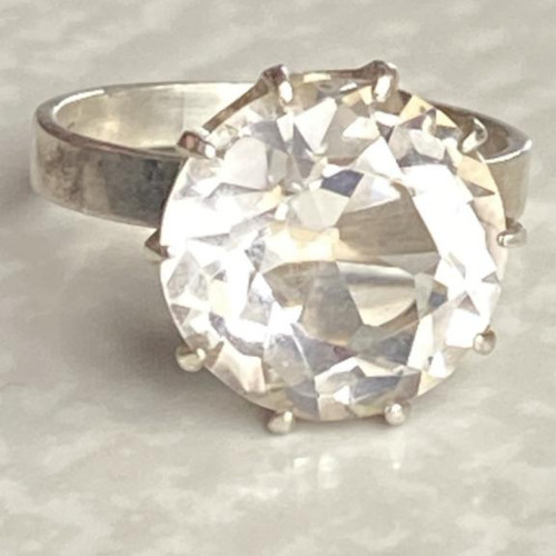 Bague vintage urss - bague, argent