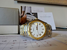 Montre Quartz suisse EBEL Sport Wave Or18K & Acier LP -60%