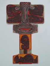 art brut art singulier outsider art - Pierre Albasser -1 dessin original de 2014