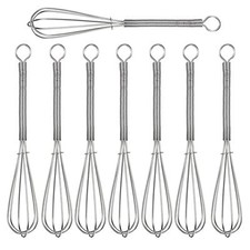 Fouet Patisserie Professionnel Fouet Cuisine Inox Fouet Ballon Mélangeur d'Oe...