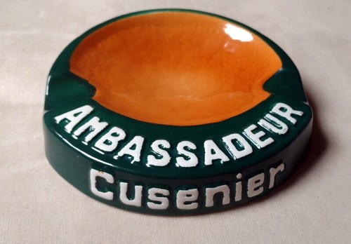 Ancien cendrier publicitaire - ancien,
