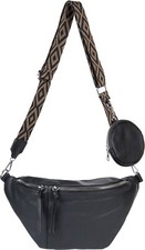 Femmes demi-lune Crossbody Sac