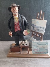 Ancien Santon Provençal Signé Landucci (Le Peintre)