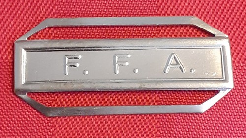Agrafe ffa médaille la - agrafe, de