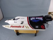 Modélisme bateau JOYSWAY MAD SHARK moteur brushless   , testé OK