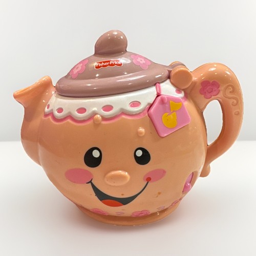 Fisher price pink teapot - pink, laugh