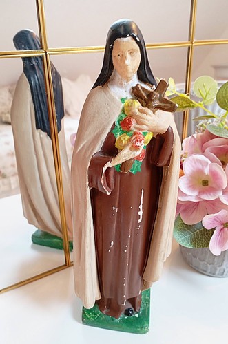 Rare france statue de sainte - france,