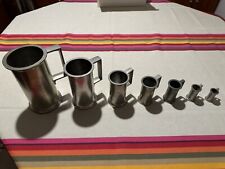 Série De 7 Mesures En Étain