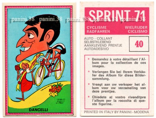 Sticker dancelli sprint - sticker, "sprint