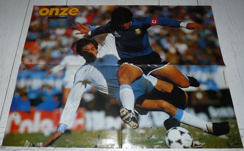 Poster onze football 1987 - poster,