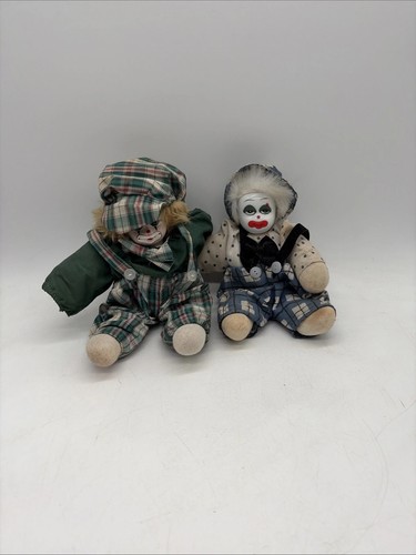 Lot poupées clown - lot,