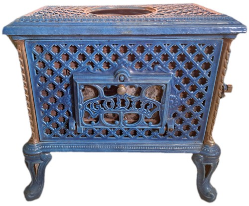 Poêle ancien décoratif - , godin