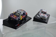 MITSUBISHI GALANT VR 4 LOMBARD RAC ET PEUGEOT 2008 LOEB ALTAYA AVEC DEFAUTS