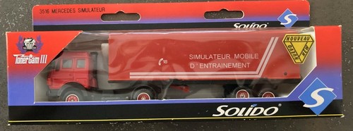 Solido pompier mercedes - solido,
