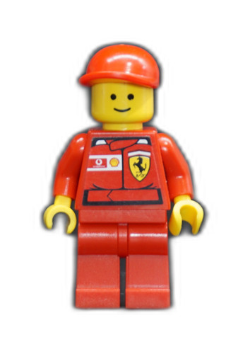 Lego figurine pilote course - pilote, de