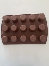 Moule en silicone TUPPERWARE Brun - Mini Muffins Rond / Patisserie Chocolat