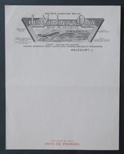 Facture BELGIQUE WALCOURT