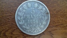 5 francs louis-philippe argent