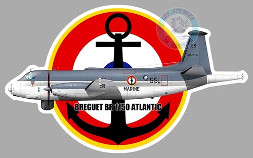Autocollant breguet atlantic - autocollant,