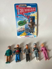 Lot figurines Matchbox Thunderbirds vintage + Parker neuf blister