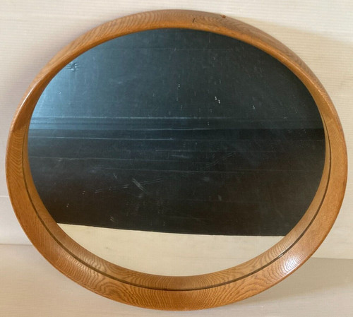 Miroir vintage teck - miroir,